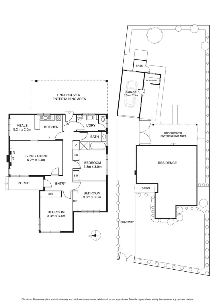 Floorplan of Homely house listing, 18 Begg Street, Bentleigh East VIC 3165