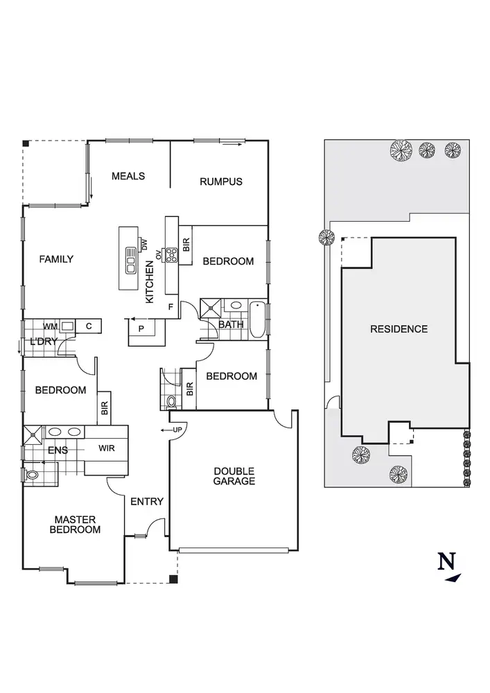 Floorplan of Homely house listing, 3 Bateleur Crescent, Doreen VIC 3754