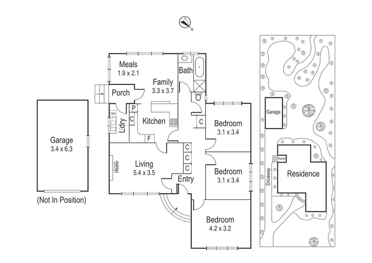 Floorplan of Homely house listing, 14 Milton Street, Macleod VIC 3085