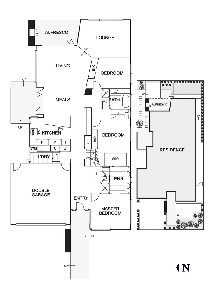 Floorplan of Homely house listing, 3 Tangelo Grove, Mernda VIC 3754