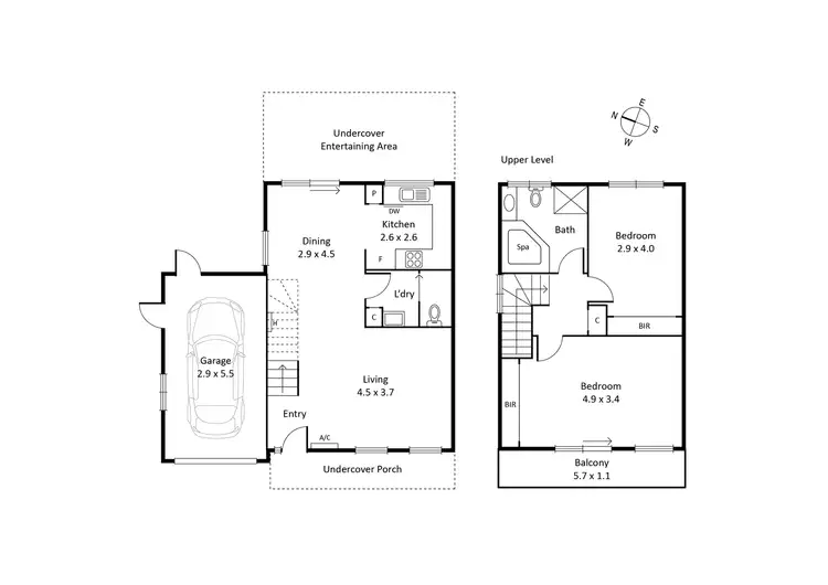 Floorplan of Homely house listing, 28 Queen Street, Williamstown VIC 3016