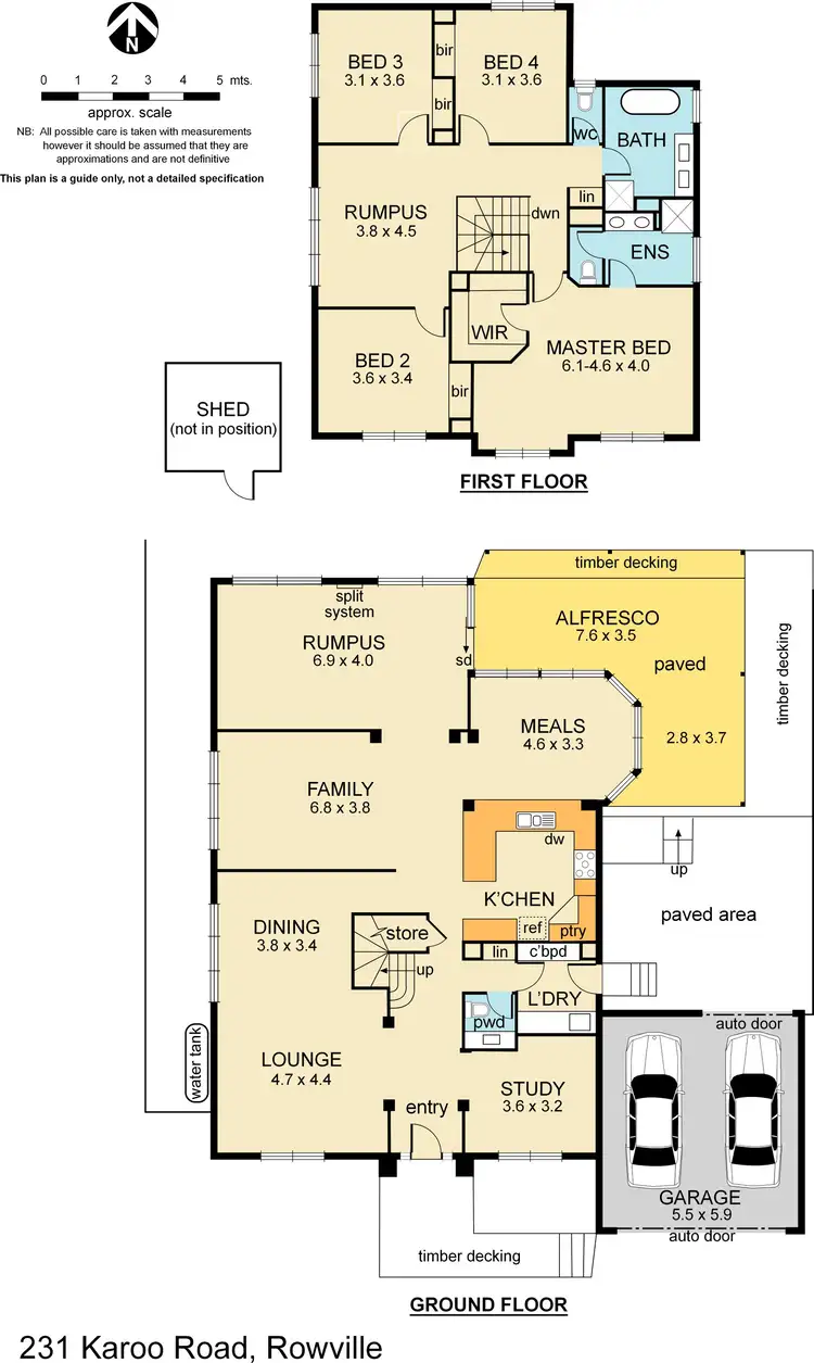 Floorplan of Homely house listing, 231 Karoo Road, Rowville VIC 3178