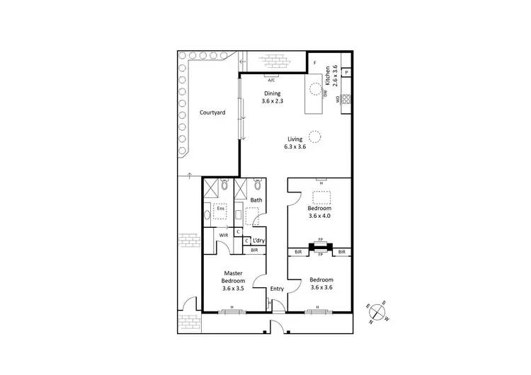 Floorplan of Homely house listing, 139 Station Street, Port Melbourne VIC 3207