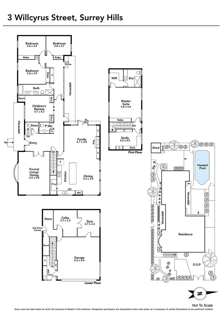 Floorplan of Homely house listing, 3 Willcyrus Street, Surrey Hills VIC 3127