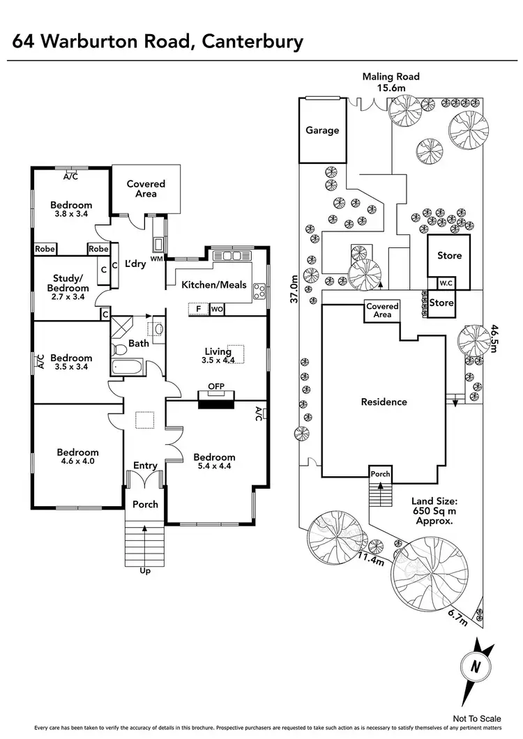 Floorplan of Homely house listing, 64 Warburton Road, Canterbury VIC 3126