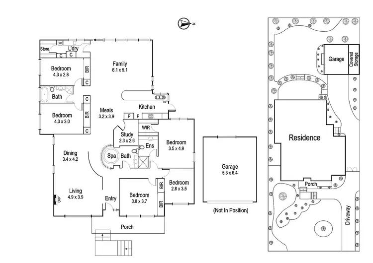 Floorplan of Homely house listing, 5 Hawdon Street, Eaglemont VIC 3084