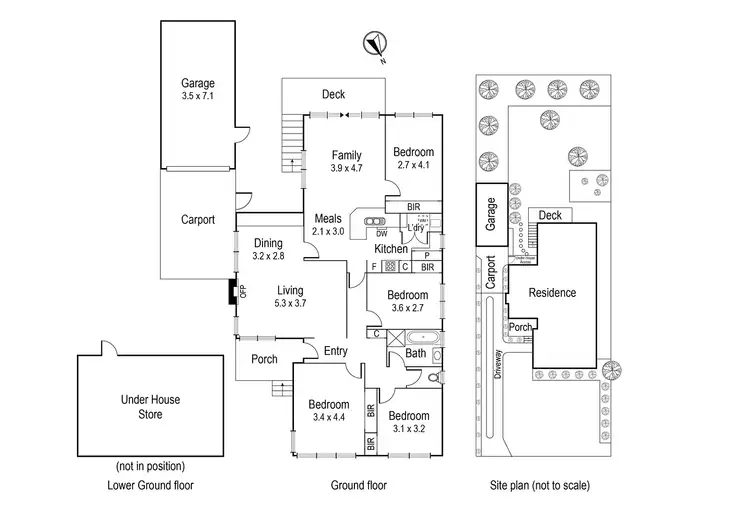 Floorplan of Homely house listing, 9 Rosebud Parade, Viewbank VIC 3084