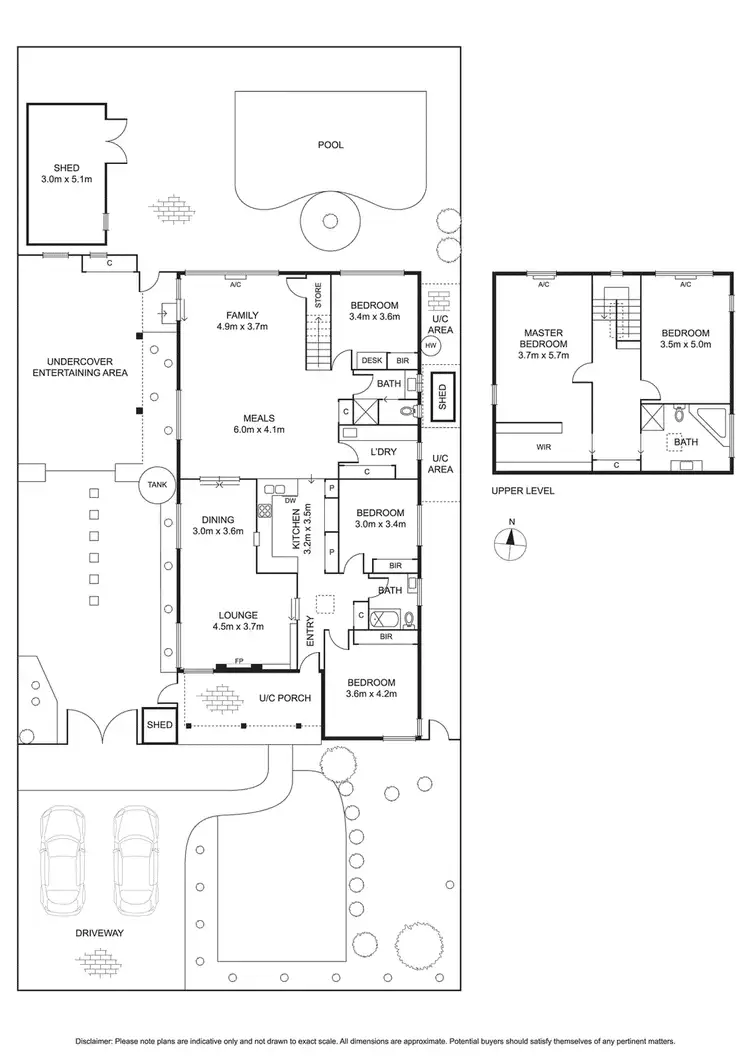 Floorplan of Homely house listing, 17 Riddle Street, Bentleigh VIC 3204