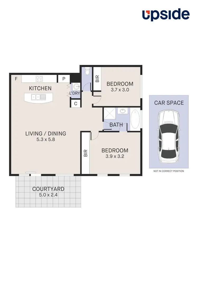 Floorplan of Homely apartment listing, 10/12 Bourke Street, Ringwood VIC 3134