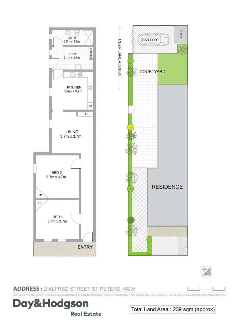 Floorplan of Homely house listing, 2 Alfred Street, St Peters NSW 2044