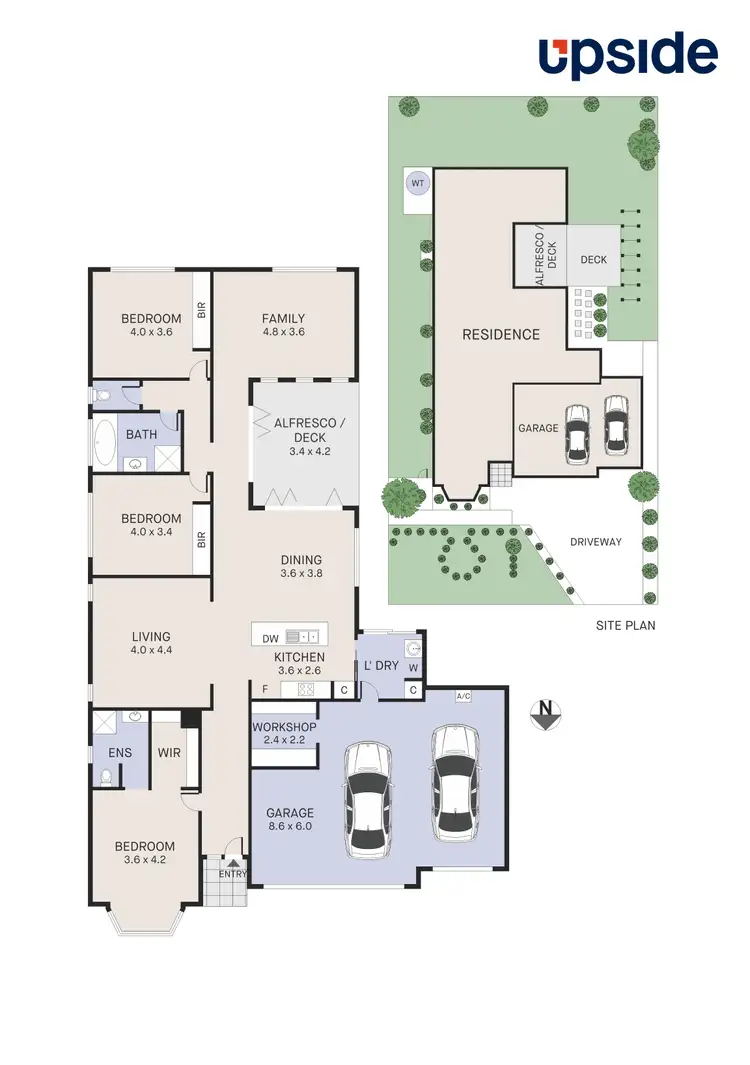 Floorplan of Homely house listing, 12 Botanic Drive, Pakenham VIC 3810