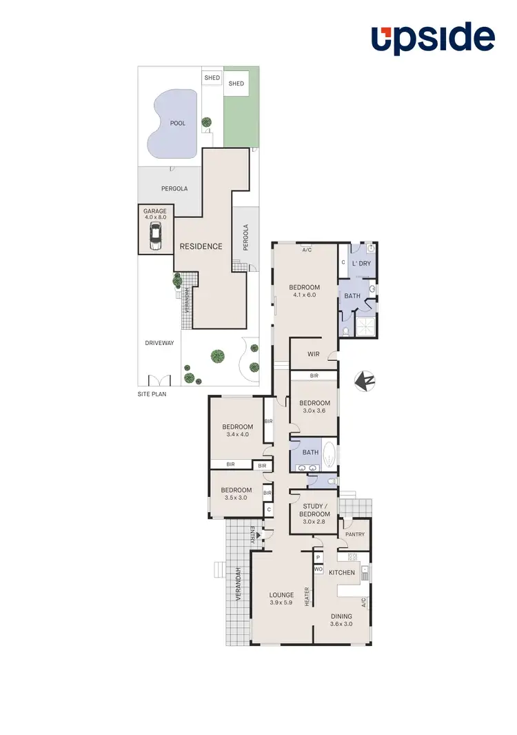 Floorplan of Homely house listing, 17 Gladstone Street, Hamlyn Heights VIC 3215