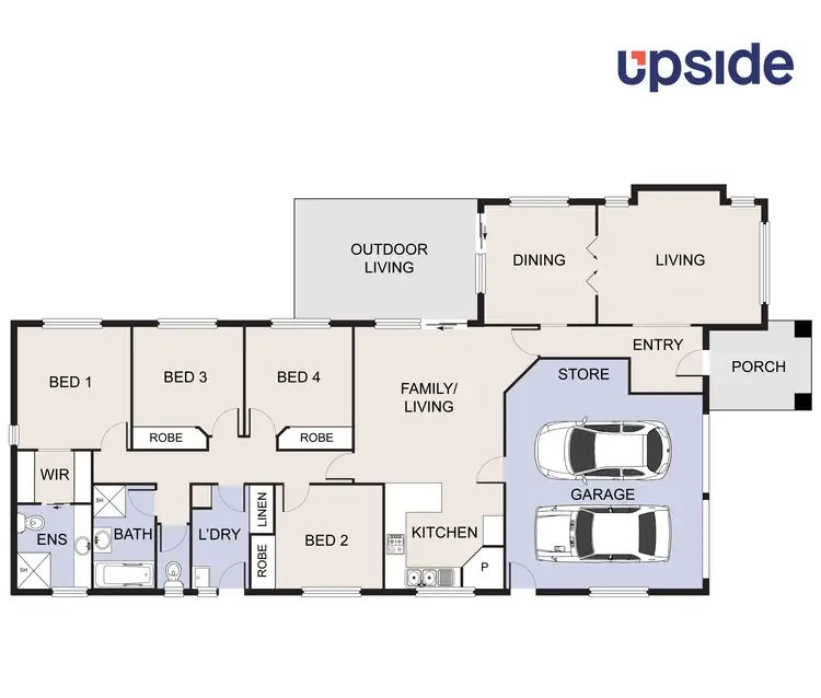 Floorplan of Homely house listing, Address available on request
