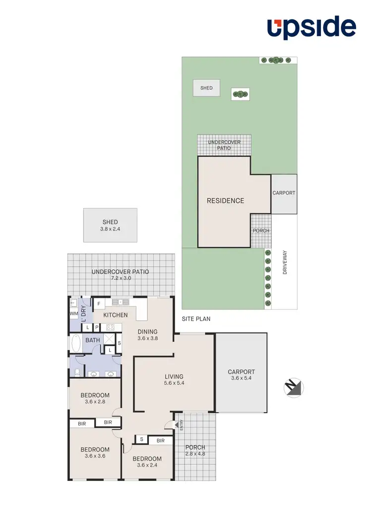 Floorplan of Homely house listing, 3 Stutz Place, Ingleburn NSW 2565