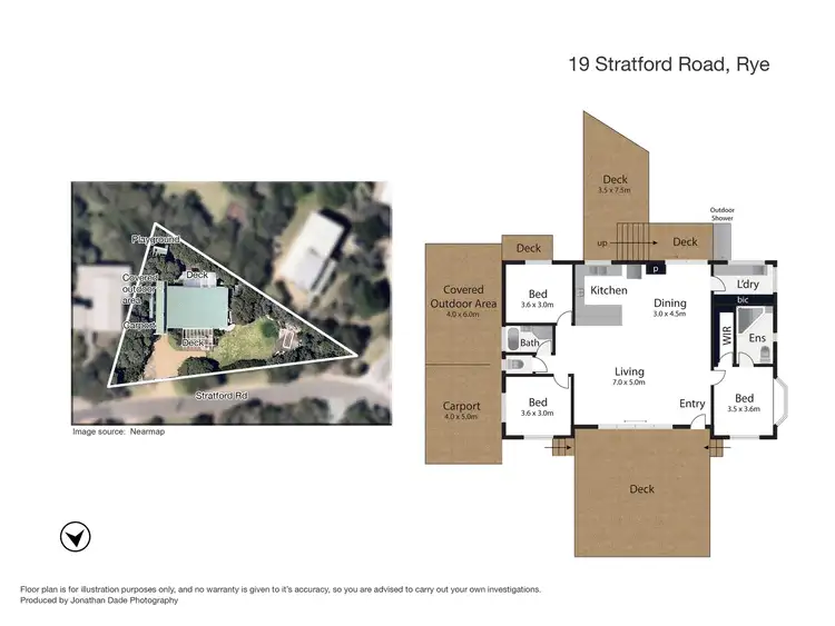 Floorplan of Homely house listing, 19 Stratford Road, Rye VIC 3941