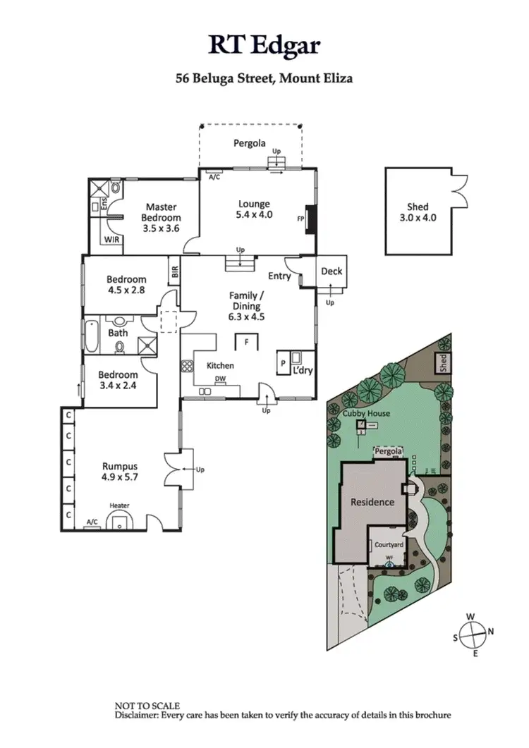 Floorplan of Homely house listing, 56 Beluga Street, Mount Eliza VIC 3930