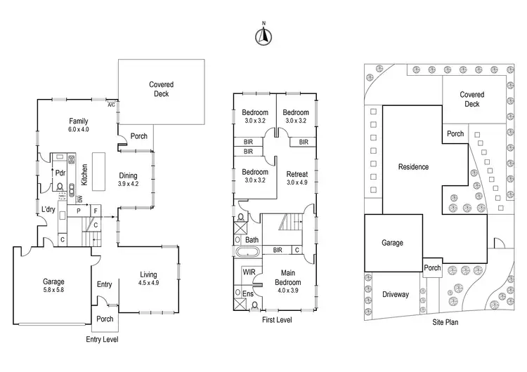 Floorplan of Homely house listing, 152 Ernest Jones Drive, Macleod VIC 3085