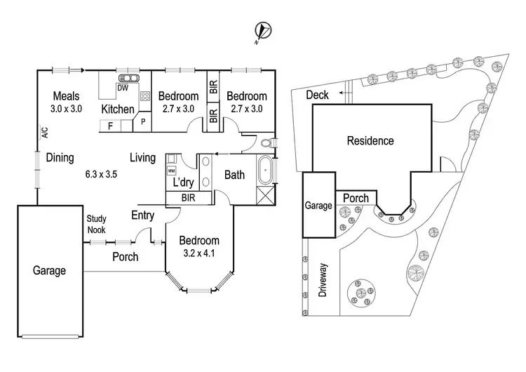 Floorplan of Homely house listing, 3 Tranquil Winter Court, Viewbank VIC 3084