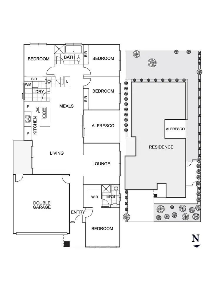 Floorplan of Homely house listing, 20 Belmont Rise, Doreen VIC 3754