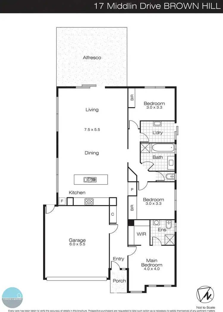 Floorplan of Homely house listing, 17 Middlin Street, Brown Hill VIC 3350