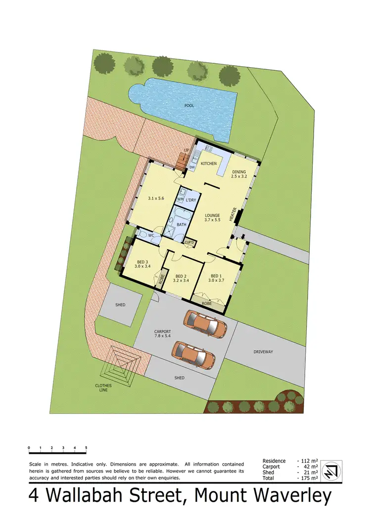 Floorplan of Homely house listing, 4 Wallabah Street, Mount Waverley VIC 3149