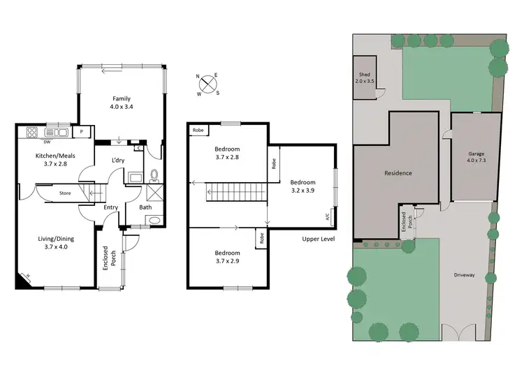 Floorplan of Homely house listing, 33 The Bend, Port Melbourne VIC 3207