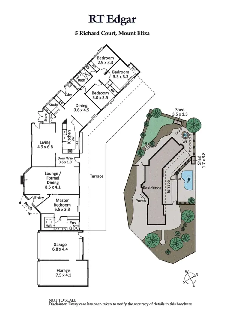 Floorplan of Homely house listing, 5 Richard Court, Mount Eliza VIC 3930