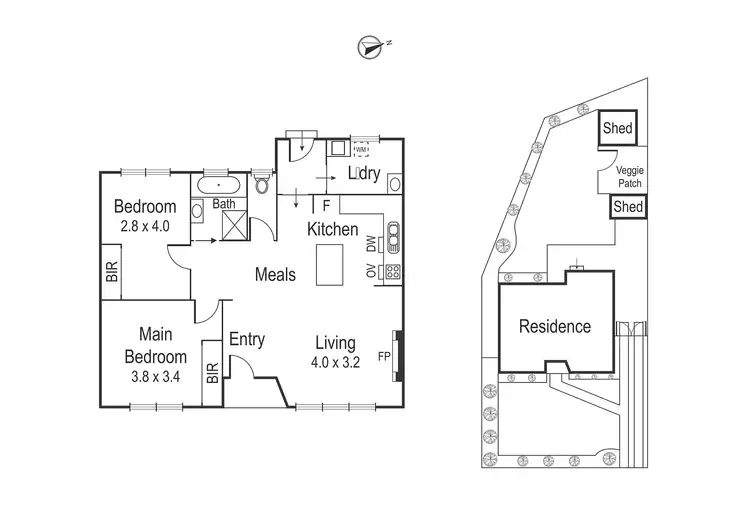 Floorplan of Homely house listing, 3 Achilles Street, Heidelberg West VIC 3081
