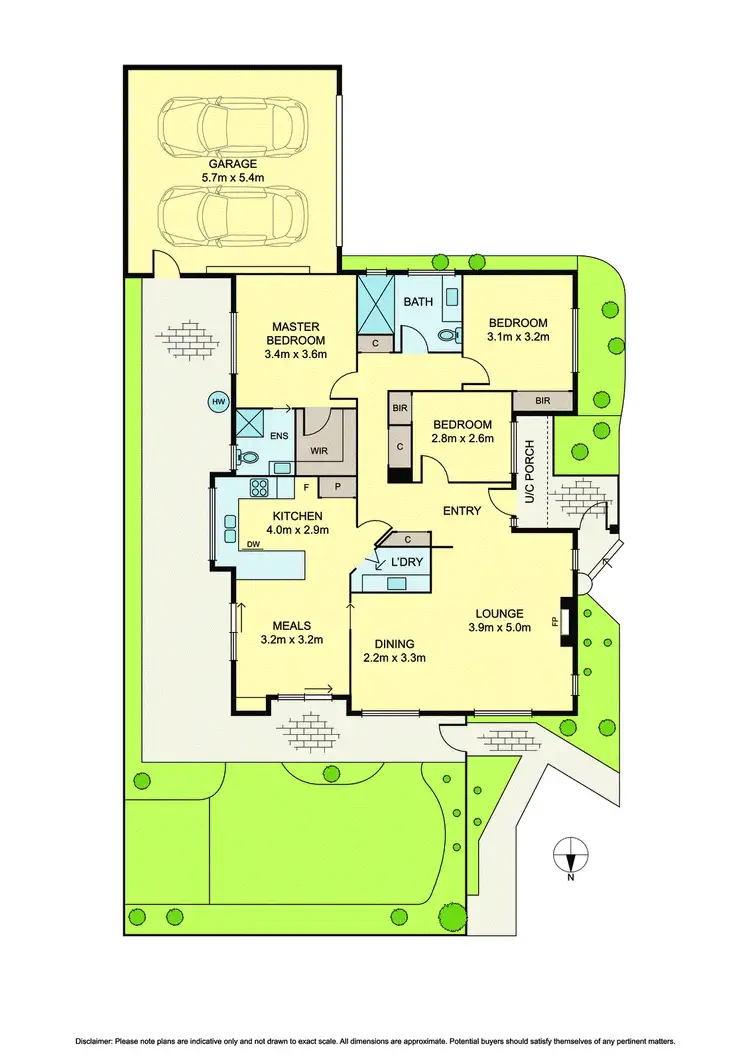Floorplan of Homely villa listing, 1/20 Doonkuna Avenue, Camberwell VIC 3124