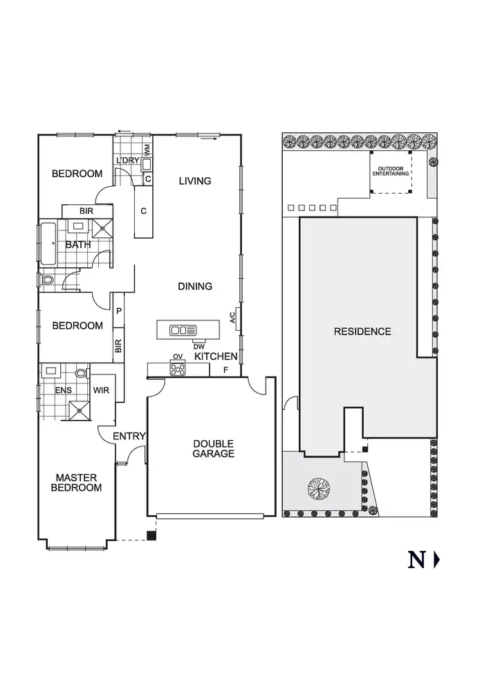 Floorplan of Homely house listing, 20 Wicybush Street, Doreen VIC 3754