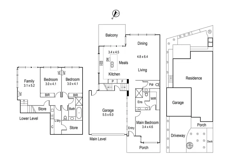 Floorplan of Homely house listing, 108a Studley Road, Eaglemont VIC 3084