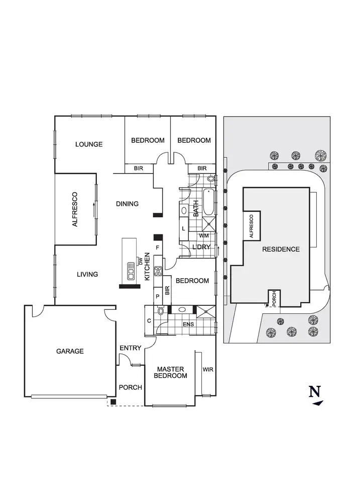 Floorplan of Homely house listing, 23 Dargo Crescent, Doreen VIC 3754