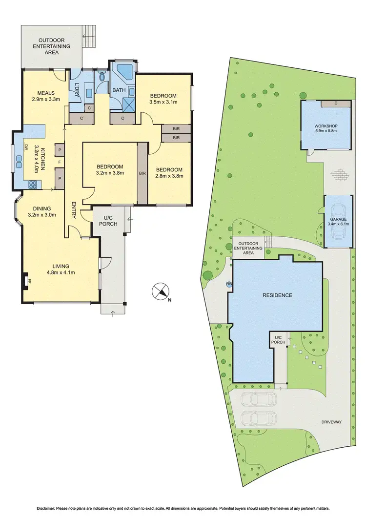 Floorplan of Homely house listing, 4 Quentin Street, Forest Hill VIC 3131