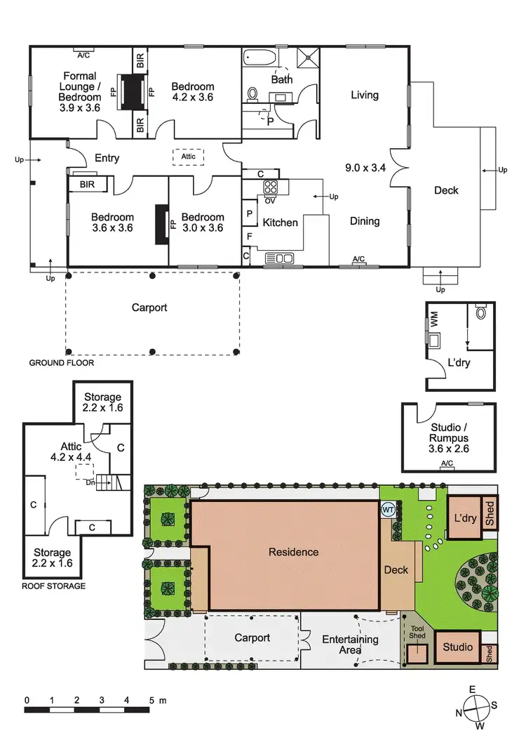 Floorplan of Homely house listing, 21 Filson Street, Ascot Vale VIC 3032