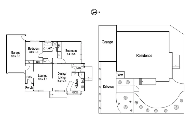 Floorplan of Homely unit listing, 15 Sherlowe Crescent, Viewbank VIC 3084