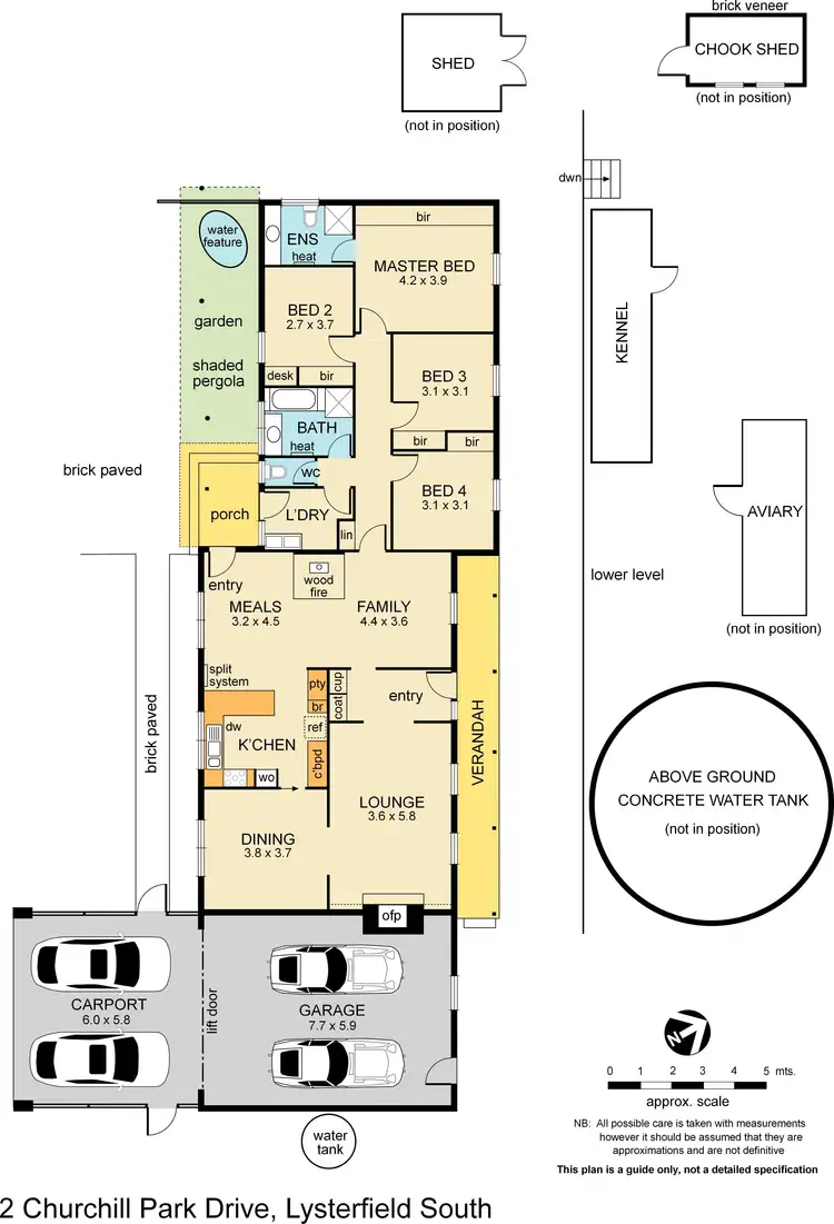 Floorplan of Homely house listing, 2 Churchill Park Drive, Lysterfield South VIC 3156