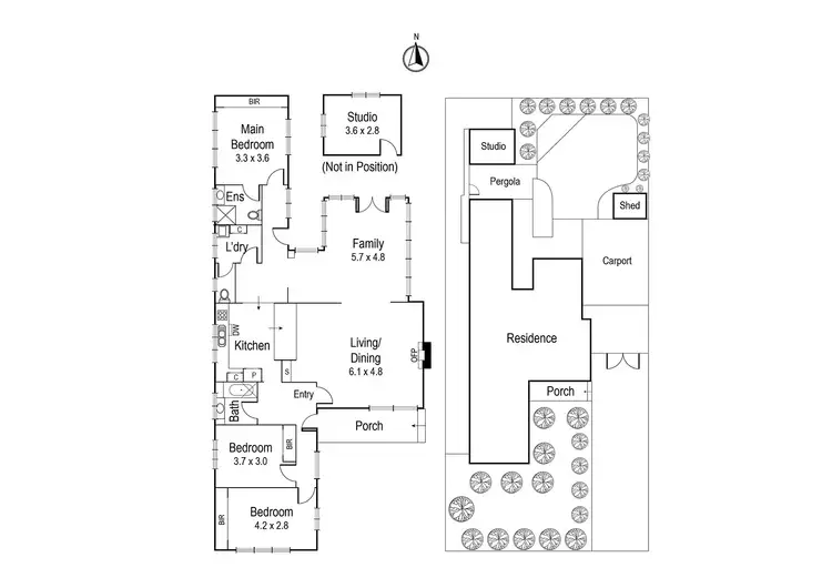Floorplan of Homely house listing, 18 Carlyle Crescent, Bellfield VIC 3081