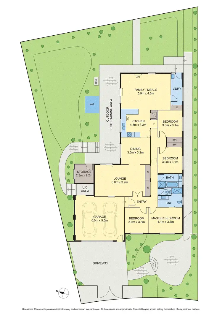 Floorplan of Homely house listing, 13 Amberwood Court, Templestowe VIC 3106