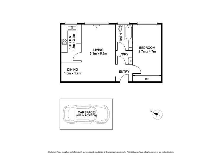 Floorplan of Homely apartment listing, 8/238 Toorak Road, South Yarra VIC 3141