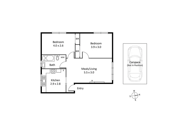 Floorplan of Homely apartment listing, 7/88 Victoria Street, Williamstown VIC 3016