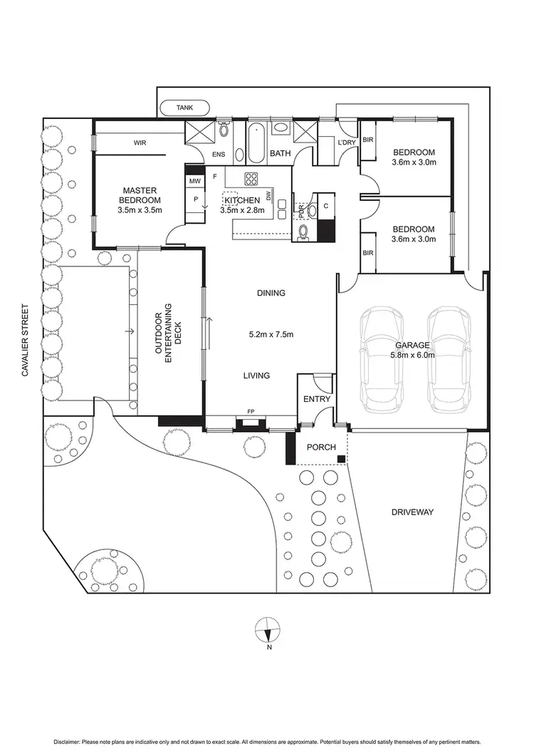 Floorplan of Homely house listing, 14 Waratah Street, Bentleigh East VIC 3165