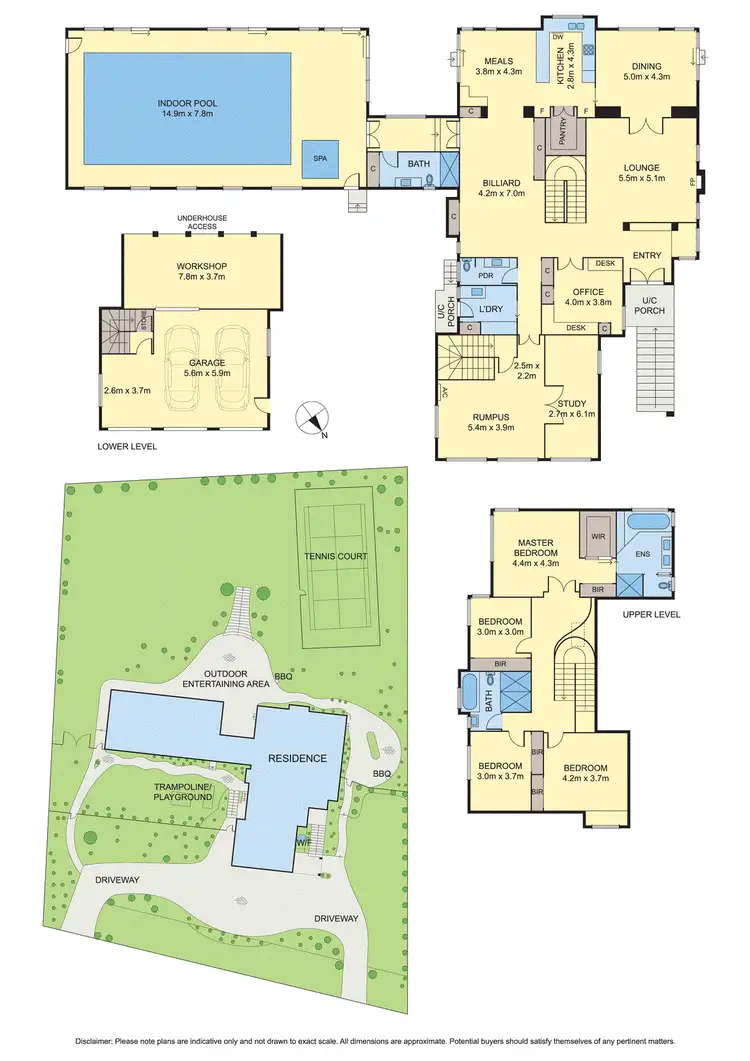 Floorplan of Homely house listing, 2 Conos Court, Donvale VIC 3111