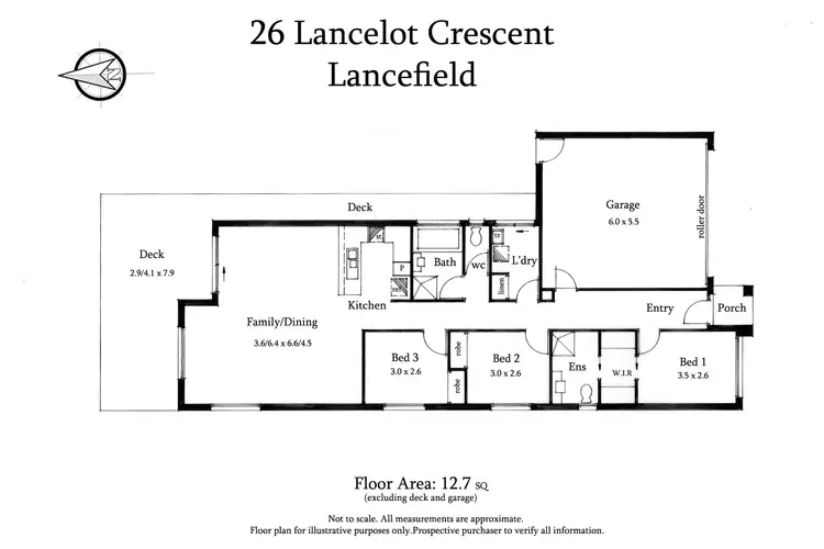 Floorplan of Homely house listing, 26 Lancelot Crescent, Lancefield VIC 3435