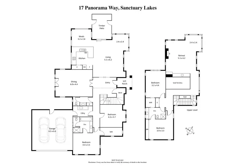 Floorplan of Homely house listing, 17 Panorama Way, Sanctuary Lakes VIC 3030
