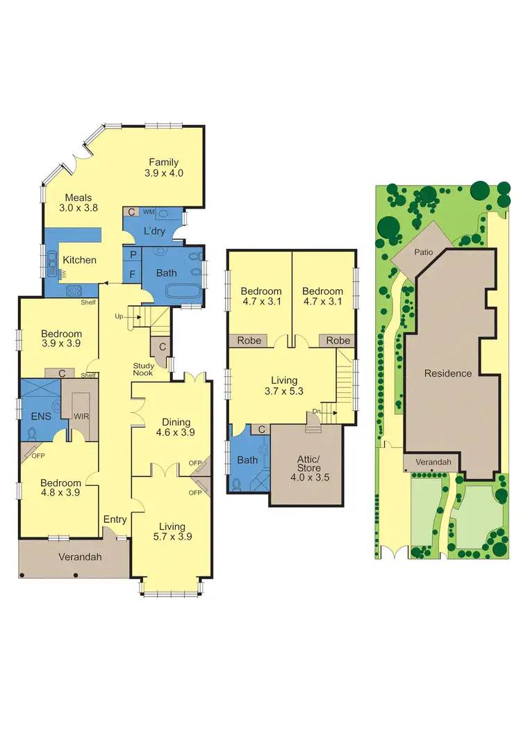 Floorplan of Homely house listing, 60 St Georges Road, Elsternwick VIC 3185