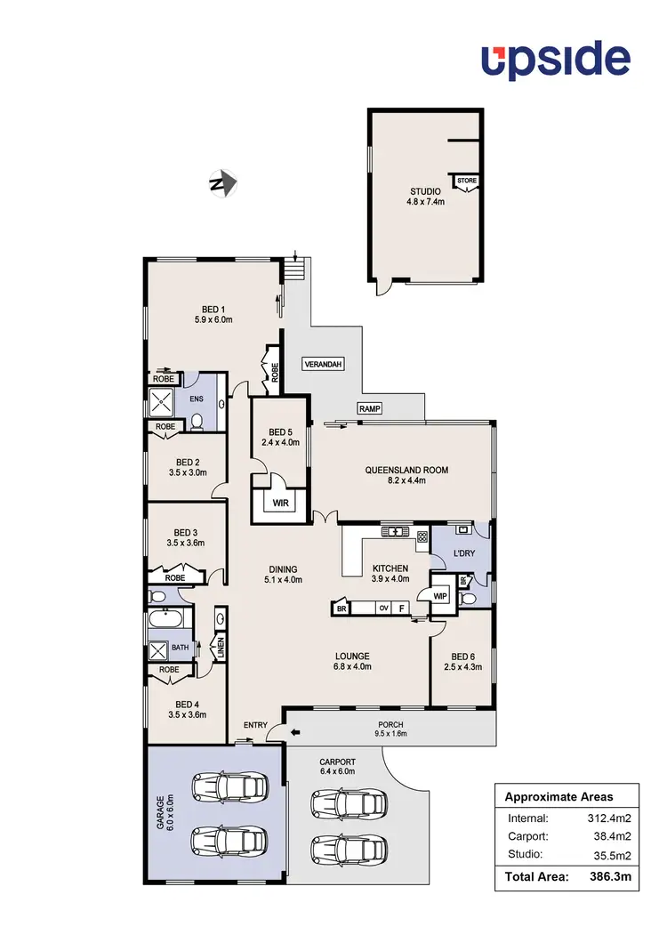 Floorplan of Homely house listing, 46 Wyden Street, Old Bar NSW 2430