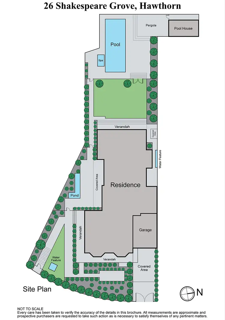 Floorplan of Homely house listing, 26 Shakespeare Grove, Hawthorn VIC 3122