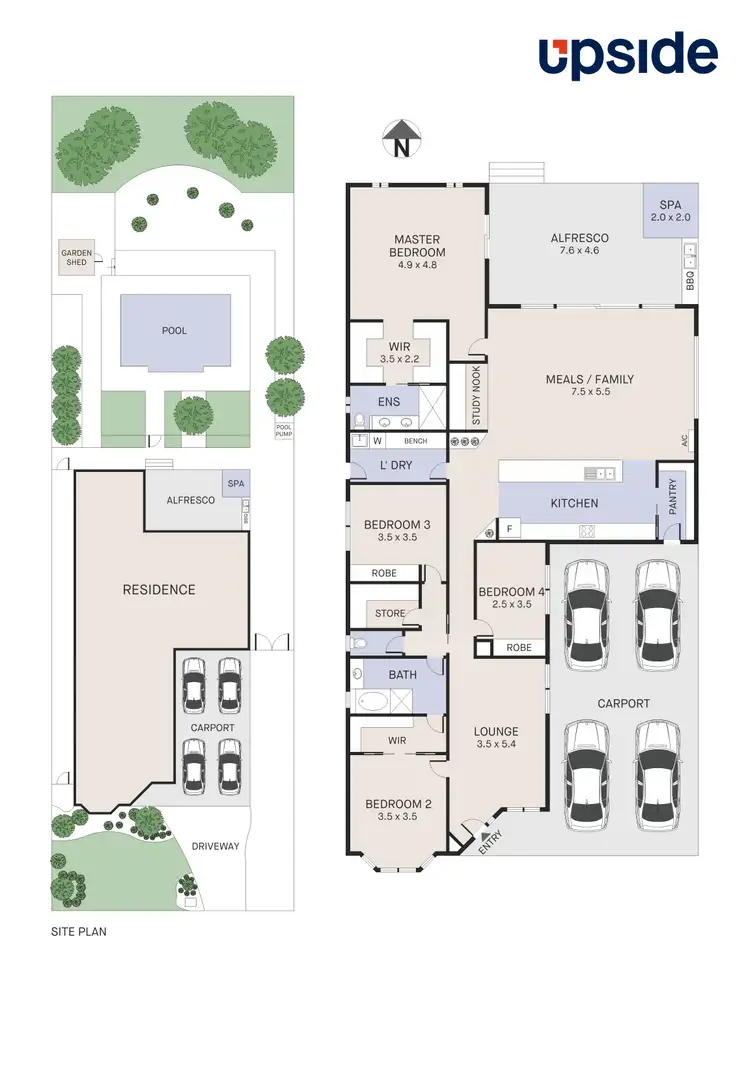 Floorplan of Homely house listing, 16 Anthony Street, Sunbury VIC 3429