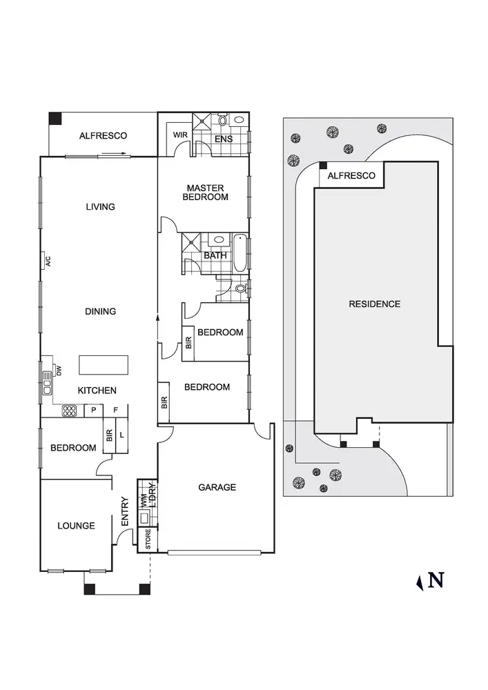 Floorplan of Homely house listing, 5 Hessel Avenue, Doreen VIC 3754