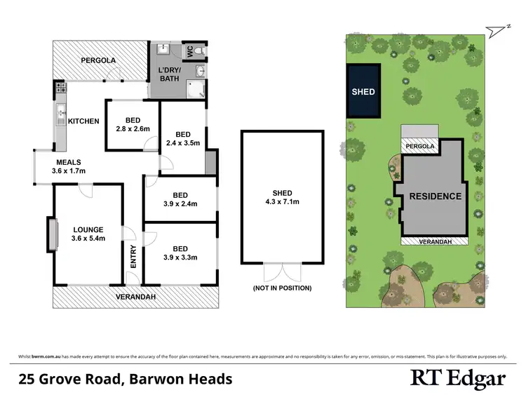 Floorplan of Homely house listing, 25 Grove Road, Barwon Heads VIC 3227